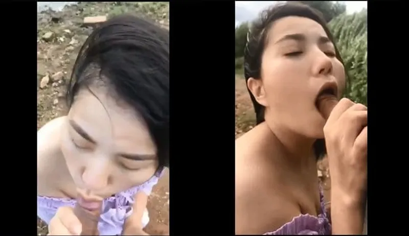 Eny bj cho cô bạn gái bên bờ sông